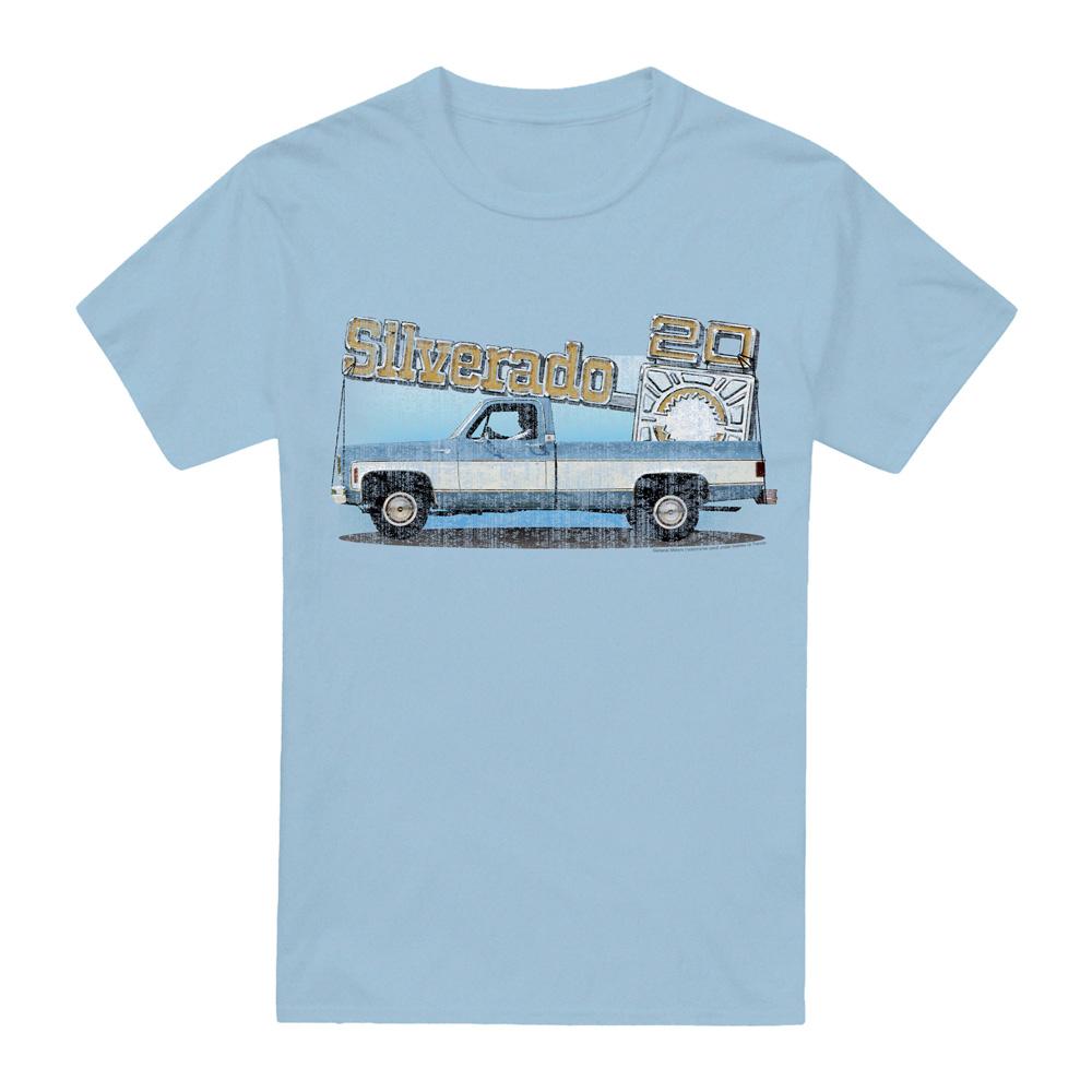 Chevrolet Unisex Adult Old Silverado Sketch T-Shirt