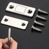 Magnetic Cabinet Catches Ultra Thin Door Strong Magnets Stopper Invisible Adhesive Drawer Magnet Lock for Kitchen Closet Closer