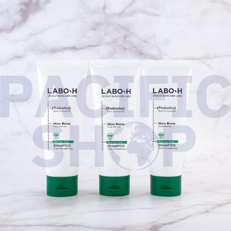 LABO-H Probiotics Scalp Skin Care Scalp Hairloss Care Straightening Shampoo 112ml X 3Ea ( 336ml / 11.36 Fl Oz)