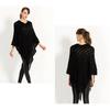 Stylish Winter Scarf And Poncho Versatile Knit Wrap For Women In Cozy Colors