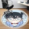 1PC Detective Conan Office Round Area Rug Suitable For Office, Under Office Chairs Bedroom Living Room Home Decor, Room Deco T1224006