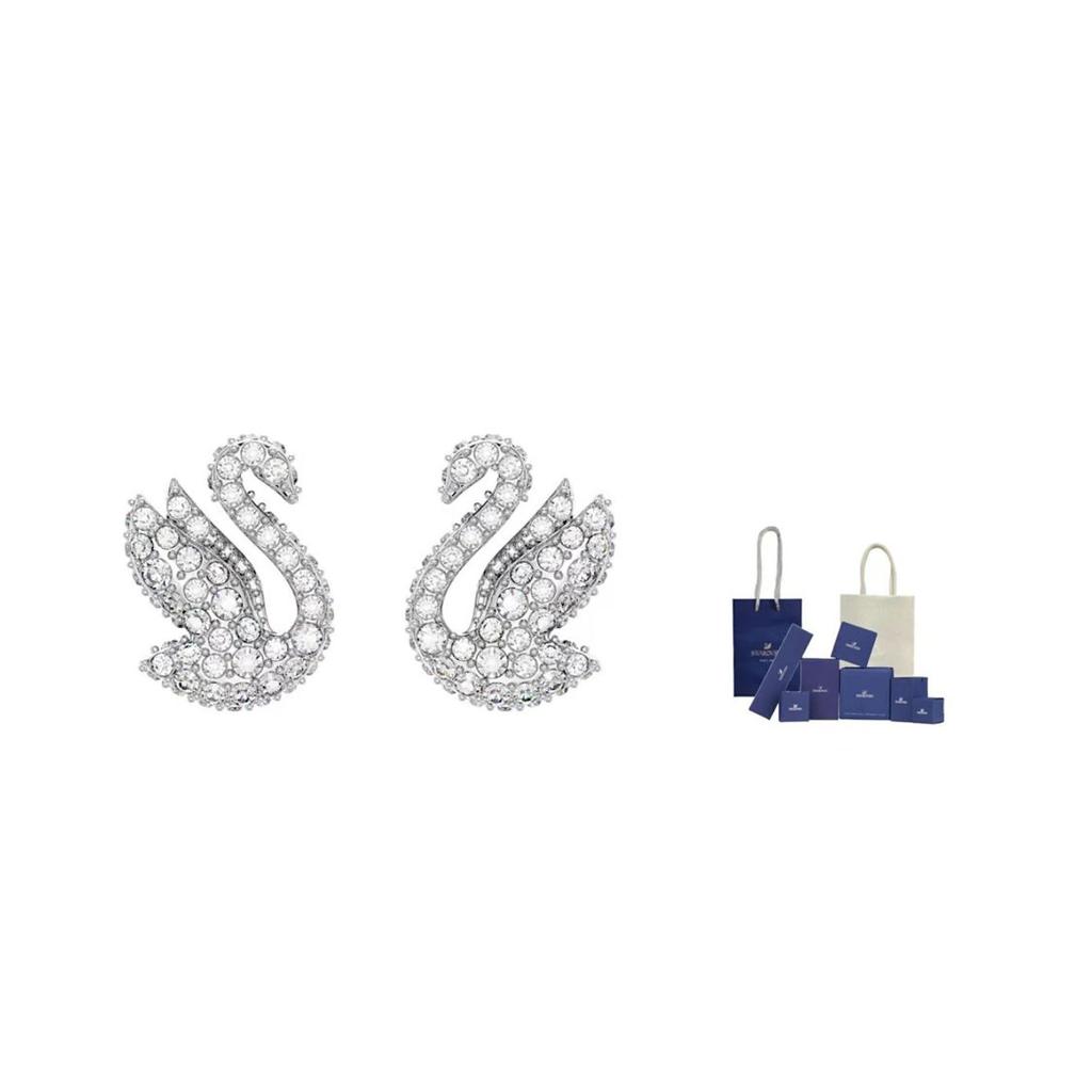 Swarovski Swan Shaped Earrings Women earrings 5647873
