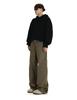 Maillard Retro Braun Stich Unisex Latzhose - Lässige Nischendesign Jeans