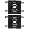 2025+Universal Vertical Pole Mount Camera Bracket Wall Mounting Bracket for CCTV Security Camera PTZ Dome (D)