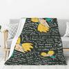 Custom Hey Arnold Animated Anime Helga Pataki Blanket Warm Fleece Soft Flannel Throw Blankets for Bedroom Couch Car Autumn