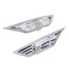 1 Pair Lens Front Bumper Side Marker Light Lamp Housing Fit for Honda for Civic 2016-2021 Sedan Coupe Hatchback Car Replacement Auto Parts