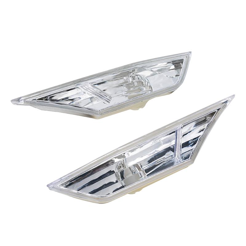 1 Pair Lens Front Bumper Side Marker Light Lamp Housing Fit for Honda for Civic 2016-2021 Sedan Coupe Hatchback Car Replacement Auto Parts