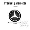 4pcs Car Anti-blocking Remote Keyhole Door Lock Keyhole Stickers For Mercedes Benz A B C E S Class C200 C300 E350 E260L W205 NI9