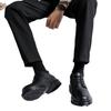 New British Academy Style Small Leather Shoes Men'S Soft Sole Japanese And Korean Version Dress Inner Height Increasing Small Leather Shoes 6070-R