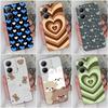 Étui pour Vivo Y02 Y10 Y11 Y12 Y20 Y21 Y30 Y33 Y35 Y36 mode protection antichoc Transparent souple Silicone TPU couverture amour coeur pour Vivo pare-chocs