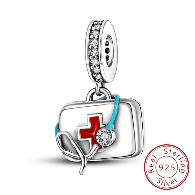 Fit Original Copper Charms Beads Wine Glass Coffee Cup Charms Pendant For Women Bracelet Charms Diy Jewelry Gift