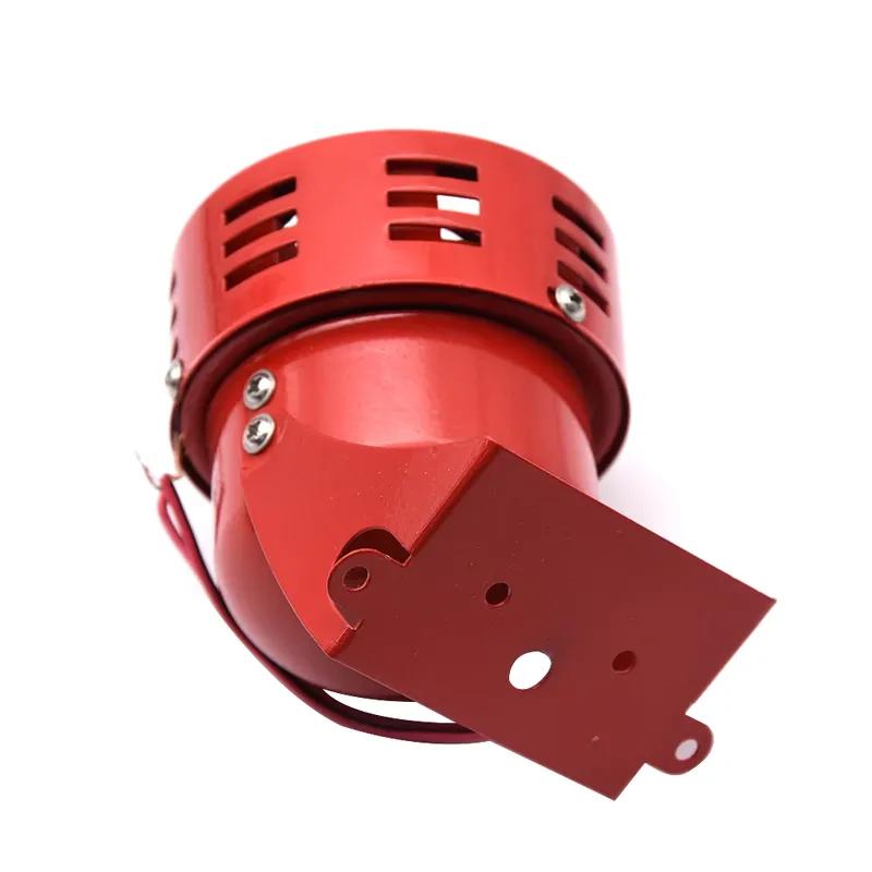 12V Sirenenhorn Mini 110dB Rotes Luftschutzsirenenhorn Lautsprecher Alarm Auto LKW Ton Elektromotor Angetrieben Druckluft-Horn Laut