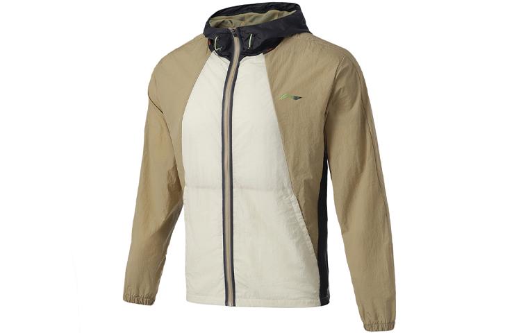 Li Ning Jackets Men s Pepper Mist White Hooded Moderate Other AFDR119-2 M