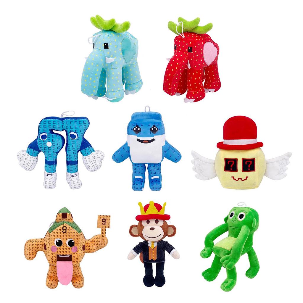 2026 New Steal A Brainrot Sammy Jandel Strawberry Elephant Plush Doll Anime Peripherals Toy Halloween Christmas Gift