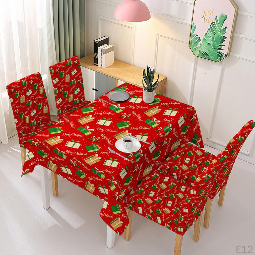 Cloth Decoration Decorative Waterproof Polyester Fiber Christmas for Anniversary Home Dinner Room