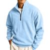 Men's Pullover with Collar Long Sleeve Casual Sweatshirt