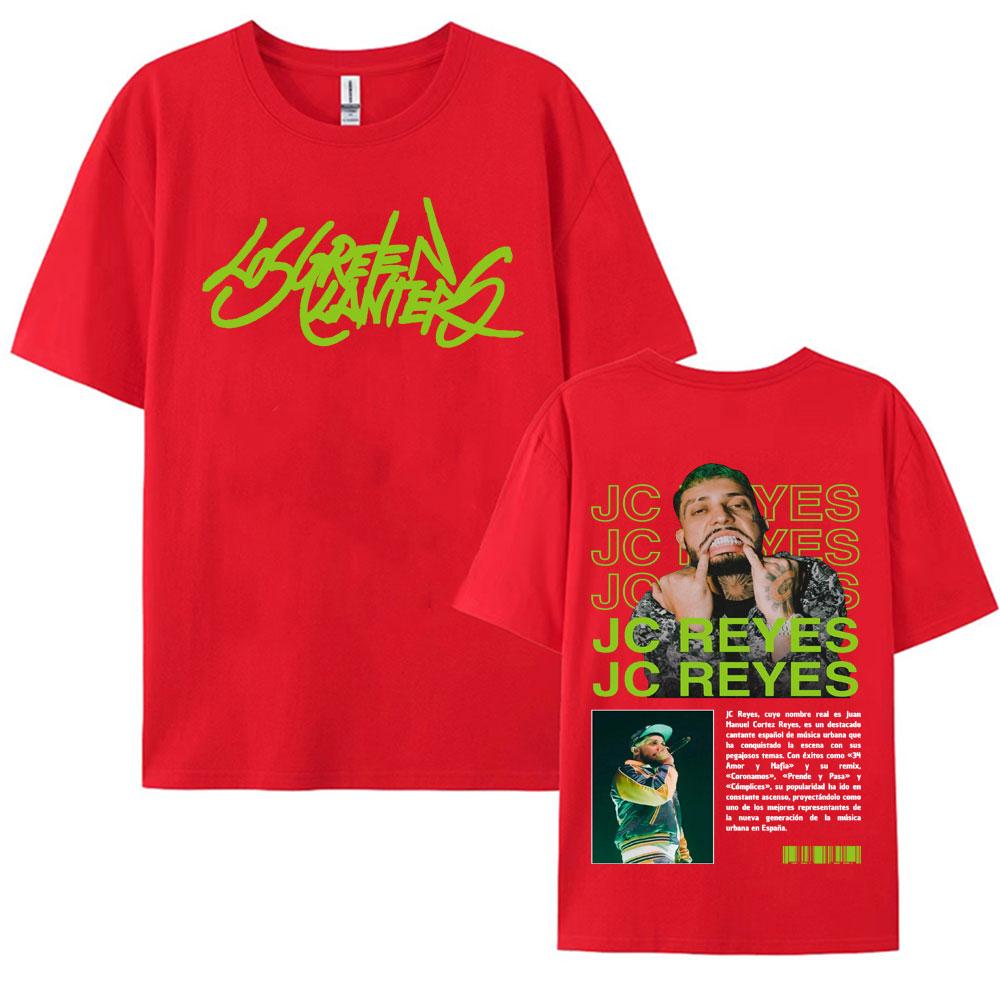 

Rapper Jc Reyes Album Tour 2025 Merch T Shirts Men Women Streetwear Hip Hop T Shirt Fashion Casual Short Sleeve Cotton Tshirt S