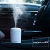 Mini humidificateur d'air Portable pour voiture, 300ml, désodorisant avec veilleuse LED, 2 Modes d'alimentation USB, diffuseur d'huile pour voiture