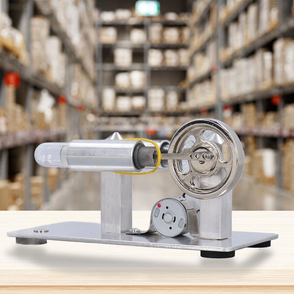 Stirling Engine Model Kits Physical Science Educational LED Electricity Generator Stirling Engine Model