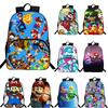 Super Mario Large 16 Inch School Backpack With Spacious Compartments And Durable Material