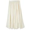Elegant High-Waisted A-Line Midi Skirt