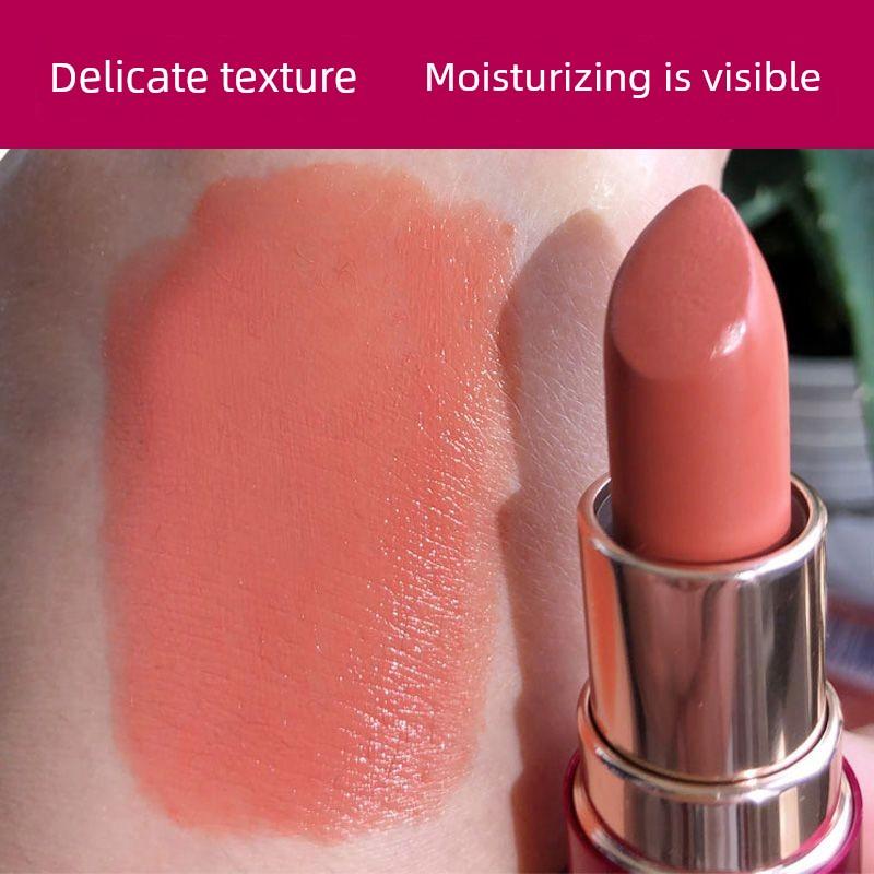 Lipstick Rose Red Big Brand Genuine Goods Official Cherry Rose Red Man Attracted Brick Red Purplish Red Lipstick 2025 Brand White