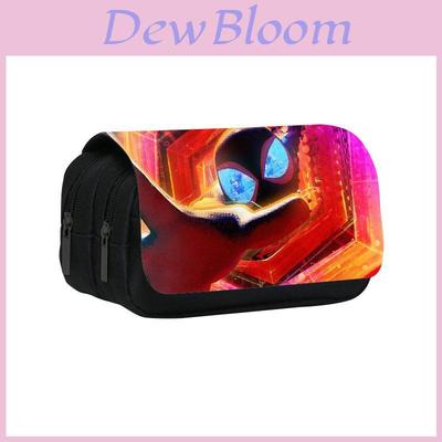 Spiderman Student Pencil Case With Double Layer Storage For School Use