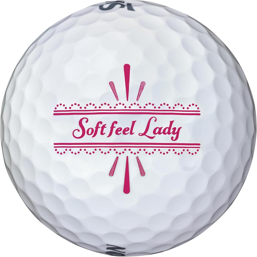 Dunlop Srixon Soft Feel Lady Golf Balls 12 Pack White 2025 Model