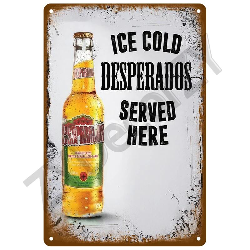 Bira Metal Tabela Komik Poster Ev Dekorasyonu Bar Pub Kulüp Erkek Mağarası İçin Kalay Tabela Rom Markası Vintage Duvar Dekorasyonu Sanat Tablosu Duvar Resimleri