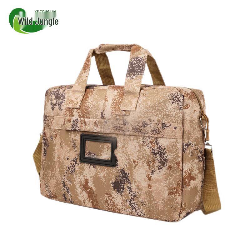 Wild Jungle Camouflage Laptop Briefcase