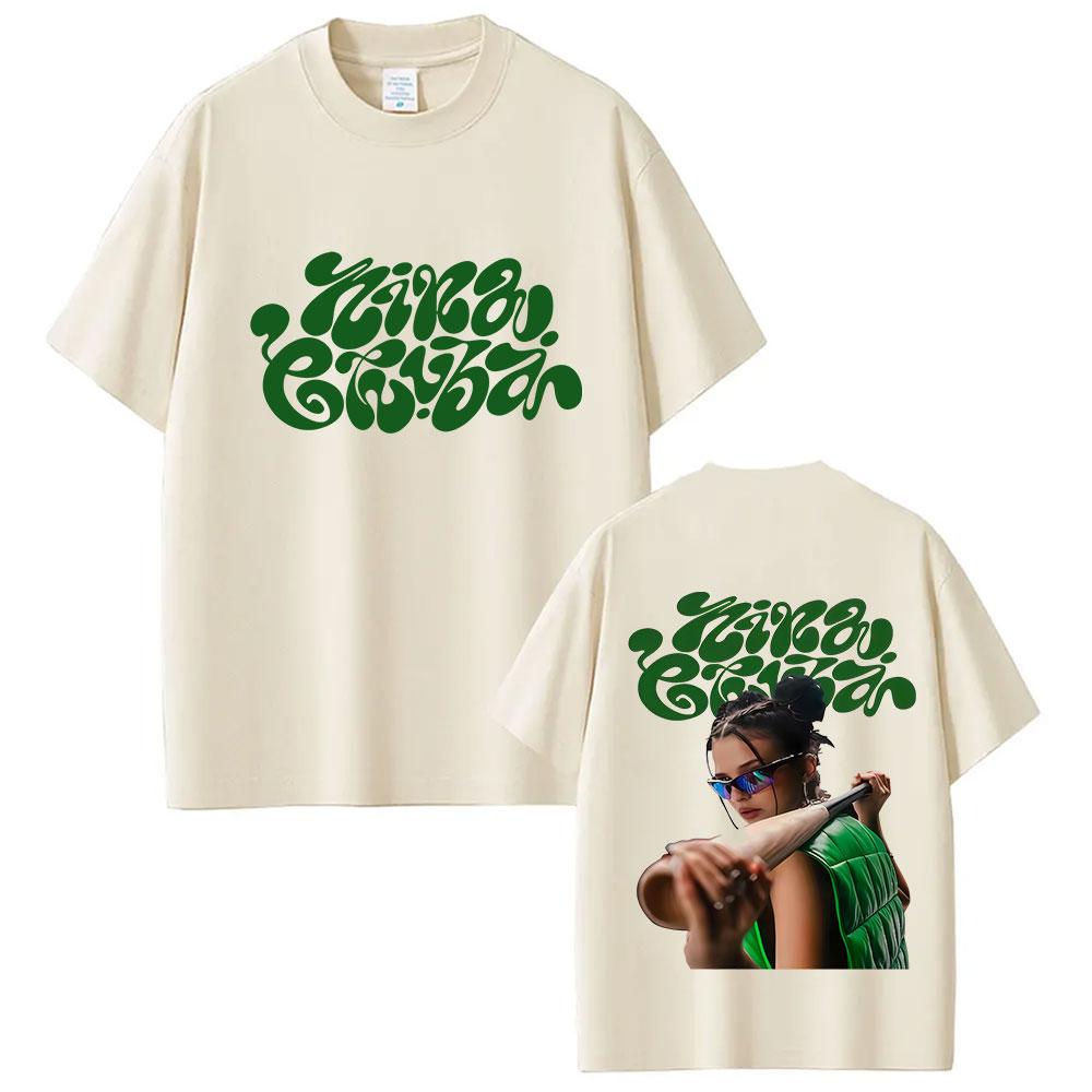 Sängerin Nina Chuba Arena Tour 2026 Grafik T-Shirt Herren Damen Hip Hop Rundhals Baumwolle T-Shirts Mode Übergroß Kurzarm T-Shirts