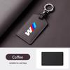 BBIV3 Leather M-Styling Car Smart NFC Card Key Case Cover Shell For BMW M3 M5 M4 Series X1 X3 X5 X6 X7 535le Keychain Auto Accessories