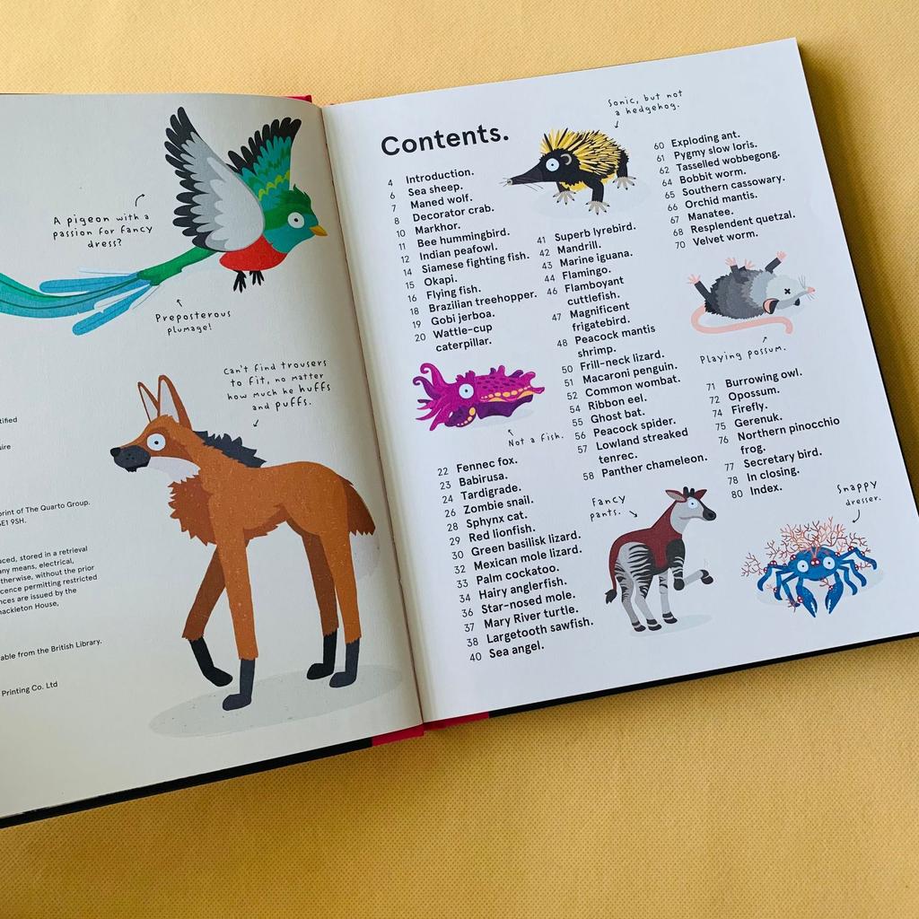 The World's Most Animals children's picture book, 3 volumes of popular science about strange animals in the world in English