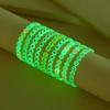 Fluorescent Glow-in-the-Dark Smile Bead Bracelet Friendship Couple Bracelet Charm Beads