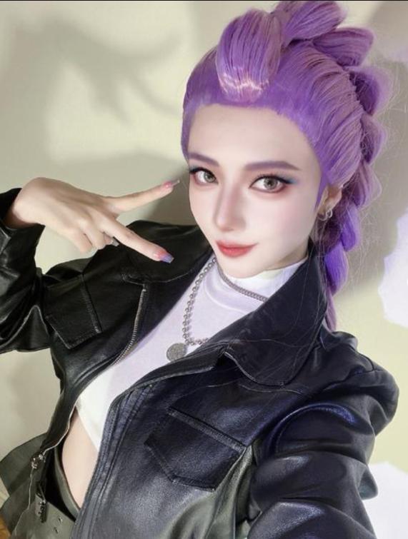 Kpop Huntrix Rumi Cosplay Wig Halloween Party Demon Accessory Hunters costumes props carnival fancy dress up