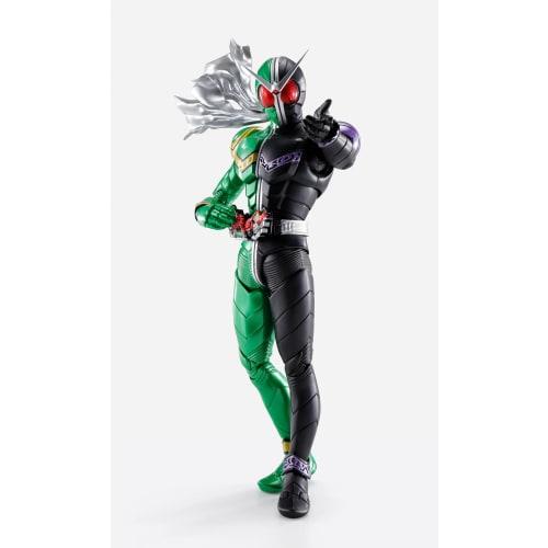 TAMASHII NATIONS S.H.Figuarts (Real Bone Carving Technique) Kamen Rider W Cyclone Joker Fuuto Tantei Anime Commemoration (Rerelease Edition) Approxima