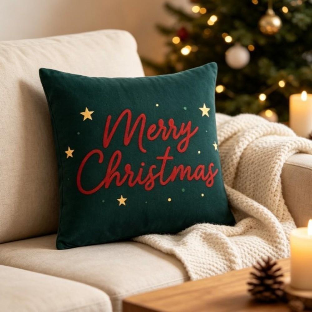Christmas Pillow Cover Christmas Pillow Cover Cushion Pillowslip Throw Pillow Cover Home Decor