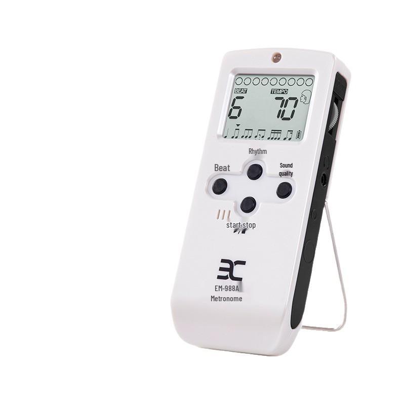 Yinuo 988A Dobíjecí elektronický metronom pro zpěv, kytaru, housle, bicí, klavír a další nástroje.