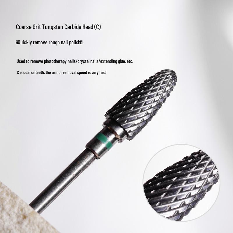 

Фреза из карбида вольфрама для шлифовки ногтей для нейл-арта и салона