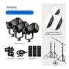 Zhaoying ZY300D 300W LED Studio Fill Light Three-Light Kit