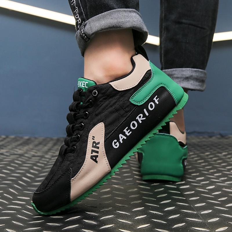 Модные мужские повседневные туфли на мягкой подошве для увеличения роста папы стиль Форреста Гампа для ходьбы 42 1980₽