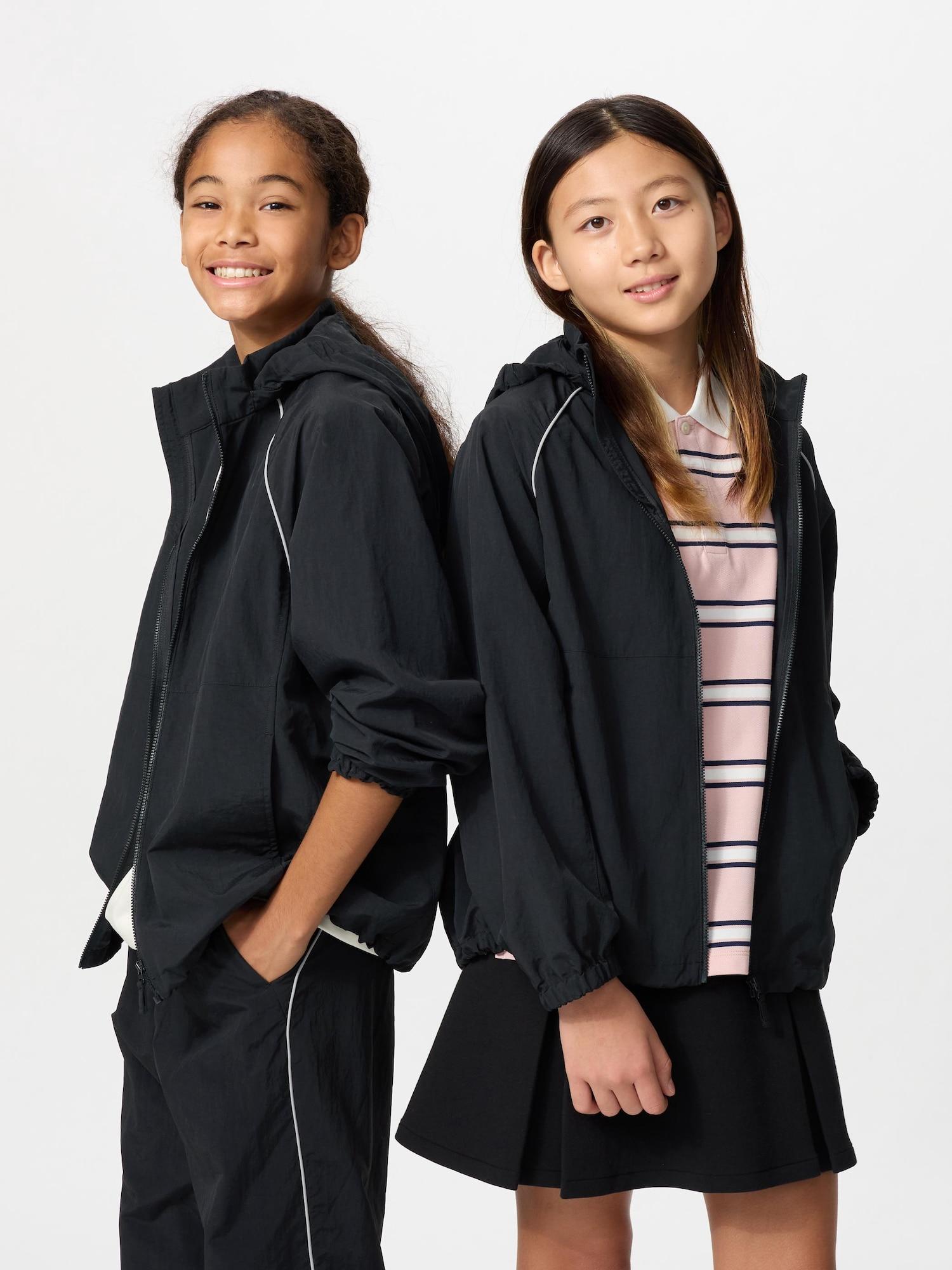 

Линия парки Uniqlo Kids с защитой от ультрафиолета и карманами 09 BLACK/KIDS 160