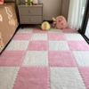 JINGRUIXIANG Plush Interlocking Bedroom Floor Mat