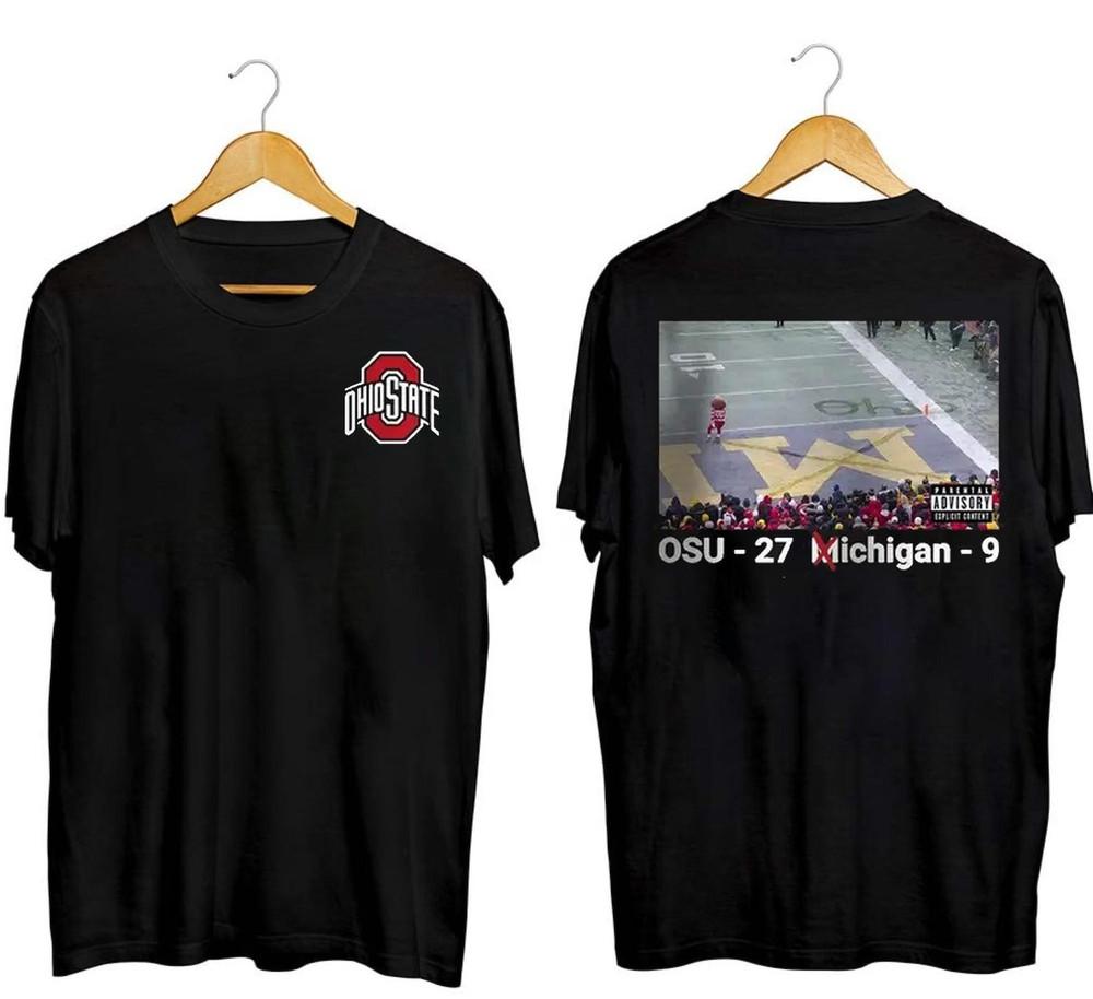 SALE!!! Brutus Ohio Snow Fan Football 2-sides reprint T-Shirt, Football Fan Tee Unisex T-Shirt XXXXL