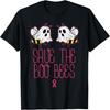 Save The Boobees Boo Bees Breast Cancer Halloween Women T-Shirt