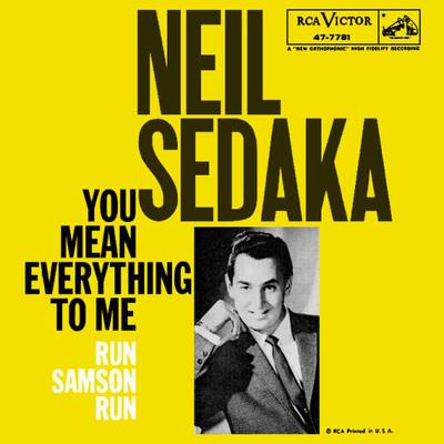 7inch Record NEIL SEDAKA - You Mean Everything To Me 477781 RCA Victor 1960 US Pop Used