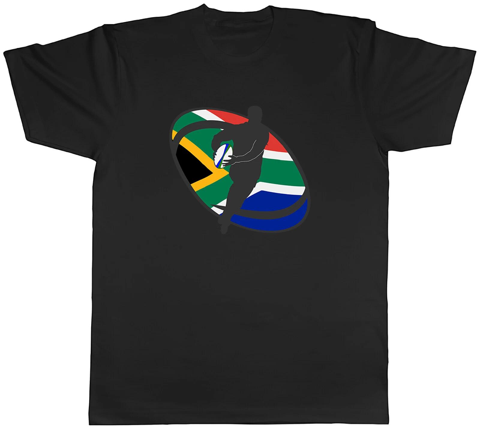 Rugby South Africa Mens Unisex T-Shirt Tee L