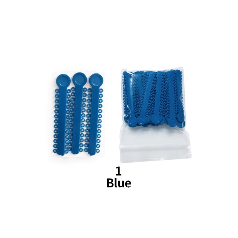 1040 Uds/40 Varillas De Ligadura Elástica De Ortodoncia Dental Bandas Coloridas Anillos Elásticos De Látex Para Soportes Herrami
