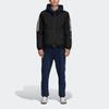 Adidas Originals Trefoil Outline Tref Lg Warm Sports Stand Collar Down Jacket Men Outerwear Black DH5000