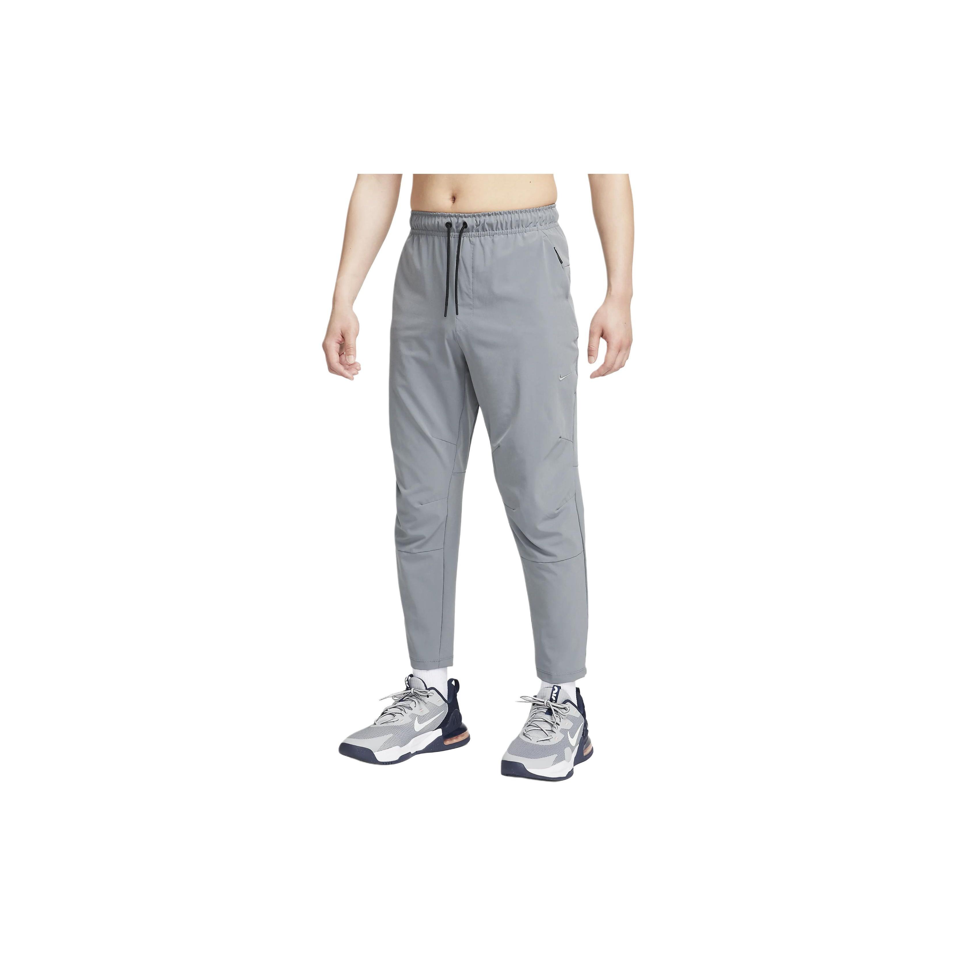 Nike Unlimited Dri-FIT Straight Leg Versatile Pants Asia Sizing Smoke Grey Men s FB7547-084 XL